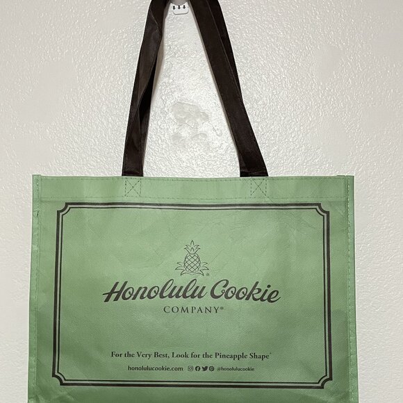 HONOLULU COOKIE CO. 15"x11"x5" REUSABLE SHOPPING BAG /NWOT - Picture 1 of 10